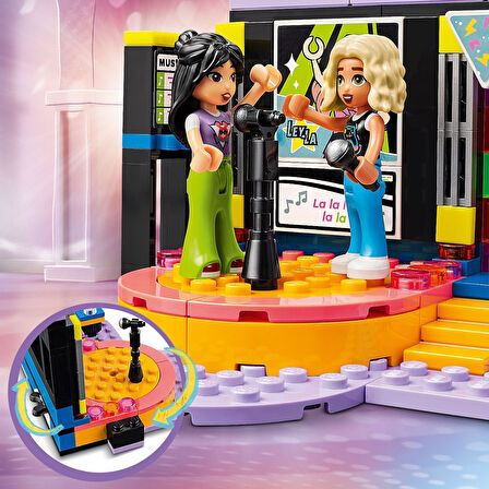 Lego Friends Karaoke Müzik Partisi 42610-6 Yaş Ve Üzeri Çocuklar Için Sahne İçeren Yaratıcı Oyuncak 