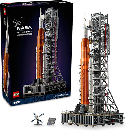 Lego Icons Nasa Artemis Uzay Fırlatma Sistemi 10341 - Yetişkinler Için Koleksiyonluk Yaratıcı Model 