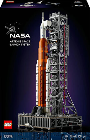 Lego Icons Nasa Artemis Uzay Fırlatma Sistemi 10341 - Yetişkinler Için Koleksiyonluk Yaratıcı Model 