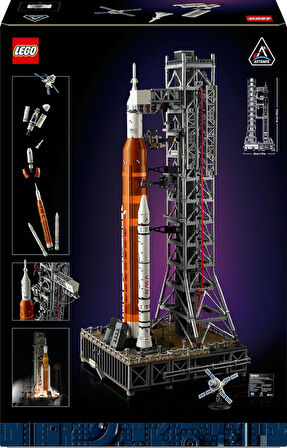 Lego Icons Nasa Artemis Uzay Fırlatma Sistemi 10341 - Yetişkinler Için Koleksiyonluk Yaratıcı Model 