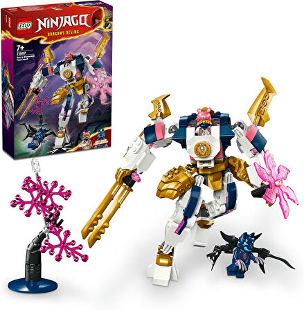 Lego Ninjago Sora’Nın Teknoloji Elementi Robotu 71807-7 Yaş Ve Üzeri Çocuklar Için Aksiyon Figürü İç