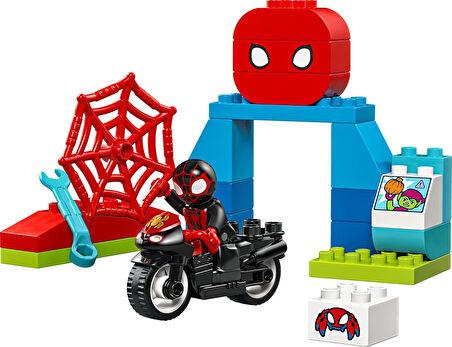 Lego Duplo Marvel Spin’In Motosiklet Macerası 10424-2 Yaş Ve Üzeri Çocuklar İçin Örümcek Adam Figürü