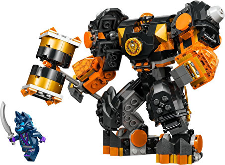 Lego Ninjago Cole’Un Toprak Elementi Robotu 71806-7 Yaş Ve Üzeri Çocuklar Için Aksiyon Figürü İçeren