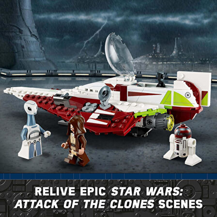 Lego® Star Wars™ Obi-Wan Kenobi’Nin Jedi Starfighter™’I 75333 Yapım Seti (282 Parça)