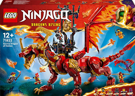 Lego Ninjago Hareket Kaynak Ejderhası 71822 – 12 Yaş Ve Üzeri İçin 6 Minifigür İçeren Yaratıcı Oyunc