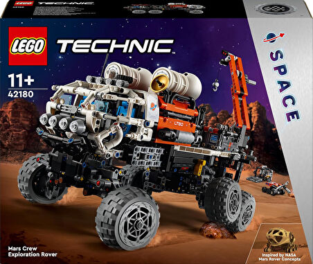 Lego Technic Mars Ekibi Keşif Aracı 42180-11 Yaş Ve Üzeri Uzay Meraklısı Çocuklar Için Koleksiyonluk