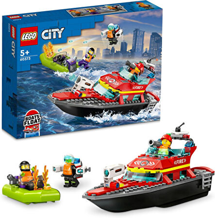 Lego® City İtfaiye Kurtarma Teknesi 60373-5 Yaş Ve Üzeri Uygulamalı Oyunları Seven Çocuklar Için Oyu