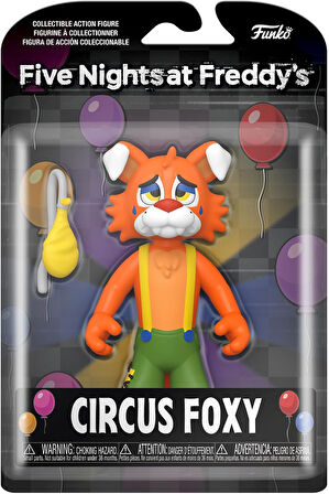 Funko Aksiyon Figürü: Five Nights At Freddy'S (Fnaf) Sb - Sirk Foxy - Koleksiyon Parçası - Hediye Fi