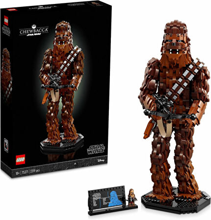 Lego® Star Wars™ Chewbacca™ 75371 - Yetişkinler Için İnşa Edilebilen Koleksiyonluk Figür Yapım Seti 
