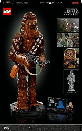 Lego® Star Wars™ Chewbacca™ 75371 - Yetişkinler Için İnşa Edilebilen Koleksiyonluk Figür Yapım Seti 