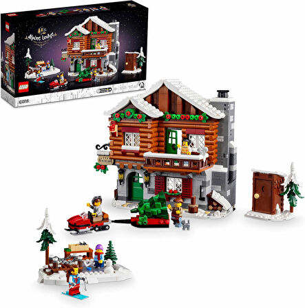 Lego Icons Alp Kabini 10325 - Yetişkinler Ve Ailece Yapım Eğlencesi Için Yaratıcı Model Yapım Seti (