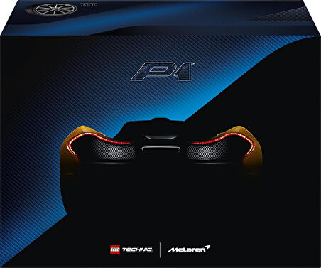 Lego Technic Mclaren P1 42172, Otomobil Tutkunu Yetişkinler Için Sergilenebilir Araba Modeli Yapım S