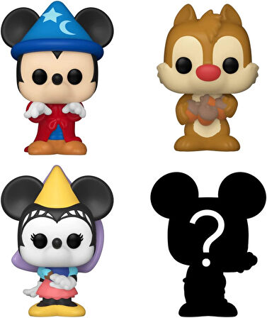 Funko Bitty Pop Figür Disney - Sorcerer Mickey 4Pk