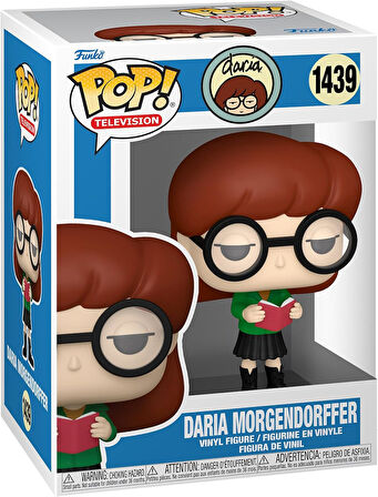 Funko Pop! Tv: Daria Morgendorffer – 1 Chance On 6 D'Avoir Une Variante Rare Chase – Vinil Figür Kol