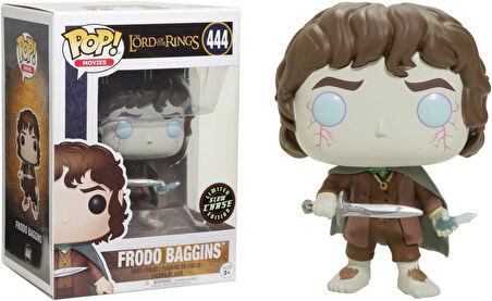 (Frodo Baggins Limited Chase Edition) - Funko Pop Movies Lord Of The Rings Frodo Baggins 9.5Cm Chase