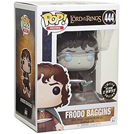 (Frodo Baggins Limited Chase Edition) - Funko Pop Movies Lord Of The Rings Frodo Baggins 9.5Cm Chase