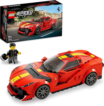 Lego Speed Champions Ferrari 812 Competizione 76914-9 Yaş Ve Üzeri Çocuklar İçin Koleksiyonluk Araba