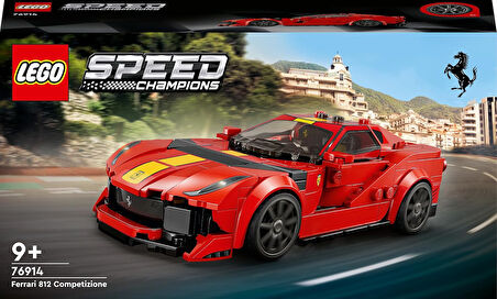 Lego Speed Champions Ferrari 812 Competizione 76914-9 Yaş Ve Üzeri Çocuklar İçin Koleksiyonluk Araba