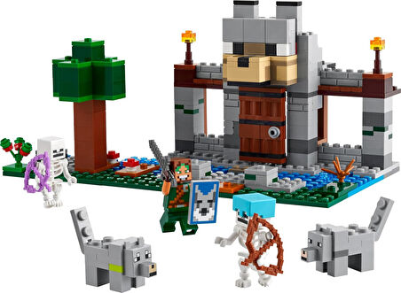 Lego Minecraft Kurt Kalesi 21261-8 Yaş Ve Üzeri Macera Oyunları Seven Çocuklar İçin İskelet Kaşif İç