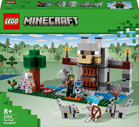 Lego Minecraft Kurt Kalesi 21261-8 Yaş Ve Üzeri Macera Oyunları Seven Çocuklar İçin İskelet Kaşif İç