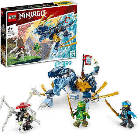 Lego Ninjago: Nya Nın Su Ejderhası Evo 71800 6 Yaş Ve Üzeri Çocuklar Için Nya Ve Lloyd Minifigürleri
