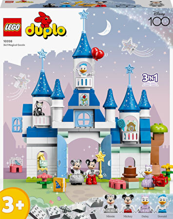 Lego® Duplo® | Disney 3’Ü 1 Arada Sihirli Şato 10998-3 Yaş Ve Üzeri Çocuklar Için Hayal Gücüne Dayal