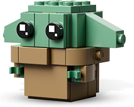 Lego Brickheadz Star Wars The Mandalorian & The Child 75317-10 Yaş Ve Üzeri Star Wars Sevenler İçin 