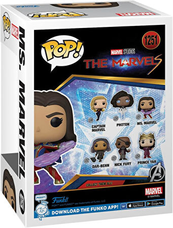 Funko Pop! Movies: The Marvels - Ms. Marvel F