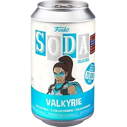 Funko Soda Vinil Thor: Aşk Ve Gök Gürültüsü Valkyrie Vinil Soda Figürü - 2023 Konvansiyonuna Özel (1