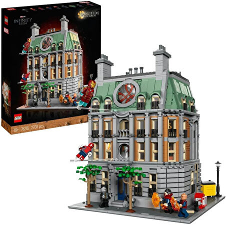 Lego® Marvel Sanctum Sanctorum 76218 - Yetişkin Model Severler Için Koleksiyonluk Doctor Strange Mod
