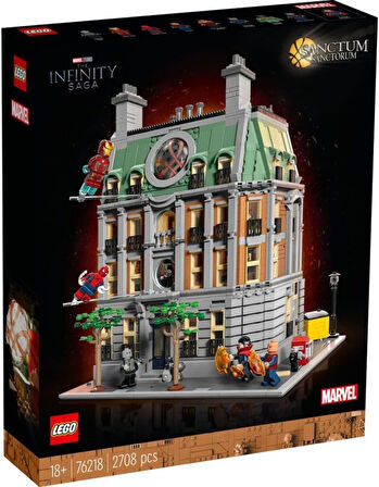Lego® Marvel Sanctum Sanctorum 76218 - Yetişkin Model Severler Için Koleksiyonluk Doctor Strange Mod