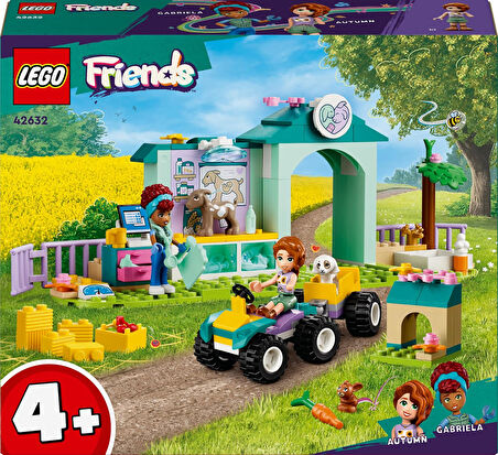 Lego Friends Çiftlik Hayvanı Veteriner Kliniği 42632-4 Yaş Ve Üzeri Çocuklar Için Hayvan Figürleri İ