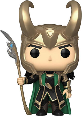 Funko Pop Marvel Avengers Loki With Scepter Special Edition
