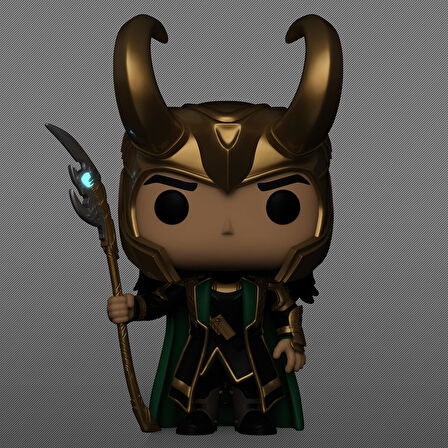 Funko Pop Marvel Avengers Loki With Scepter Special Edition