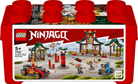 Lego® Ninjago® Yaratıcı Ninja Yapım Parçası Kutusu 71787-5 Yaş Ve Üzeri Çocuklar Için Araçlar, Dövüş