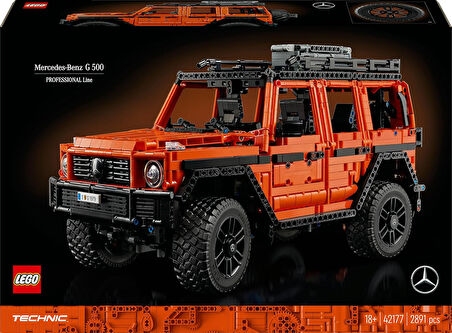 Lego Technic Mercedes-Benz G 500 Professional Line 42177 - Yetişkinler Için G Sınıfı Koleksiyonluk A