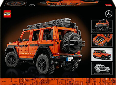Lego Technic Mercedes-Benz G 500 Professional Line 42177 - Yetişkinler Için G Sınıfı Koleksiyonluk A