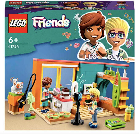 Lego® Friends Leo'Nun Odası 41754-6 Yaş Ve Üzeri Çocuklar Için 2 Mini Bebek (Leo Ve Olly) İçeren Yar