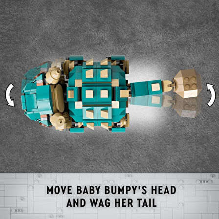 Lego Jurassic World Yavru Bumpy: Ankylosaurus 76962-7 Yaş Ve Üzeri Kretase Kampı Hayranları Için Yar