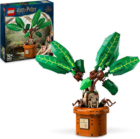 Lego Harry Potter Adamotu 76433-10 Yaş Ve Üzeri Çocuklar Için Koleksiyonluk Saksılı Adamotu Oyuncak 