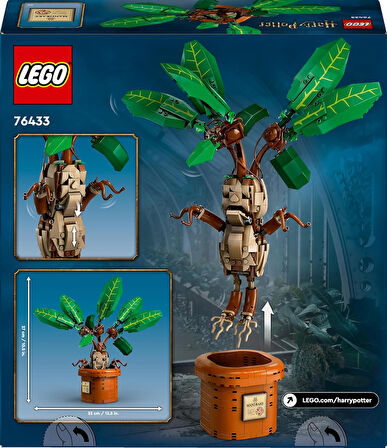 Lego Harry Potter Adamotu 76433-10 Yaş Ve Üzeri Çocuklar Için Koleksiyonluk Saksılı Adamotu Oyuncak 