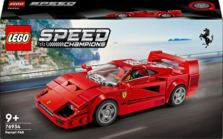 Lego Speed Champions Ferrari F40 Süper Araba 76934 – 9 Yaş Ve Üzeri Çocuklar İçin İnşa Edilebilen Oy