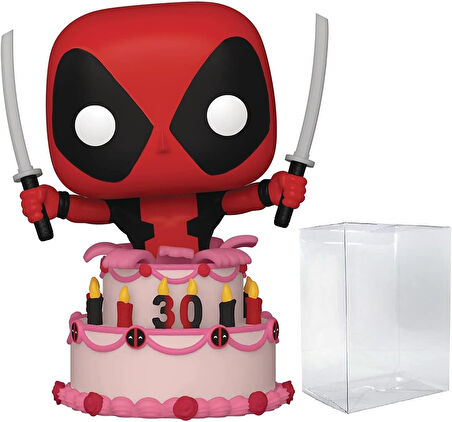 Deadpool In Cake Pop #776 Pop Marvel Deadpool Vinyl Figure (Bundled With Ecotek Protector To Protect