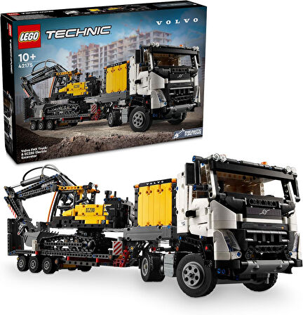 Lego Technic Volvo Fmx Kamyon Ve Ec230 Elektrikli Ekskavatör 42175-10 Yaş Ve Üzeri Çocuklar Için Yar