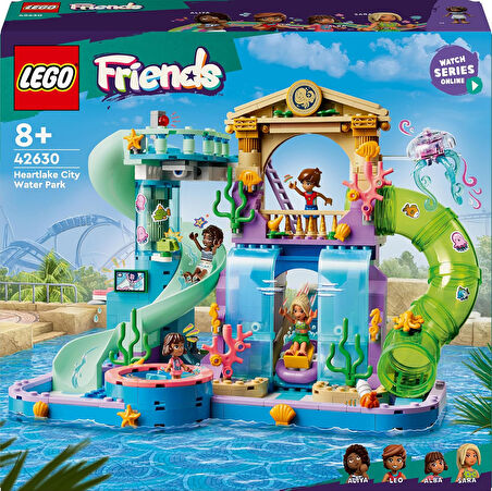 Lego Friends Heartlake City Su Parkı 42630-8 Yaş Ve Üzeri Çocuklar Için Leo, Aliya Ve Sara Minifigür