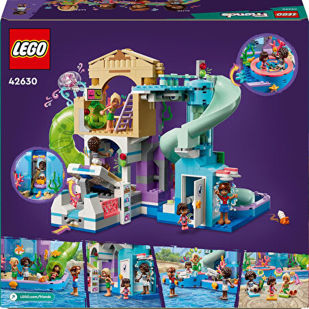 Lego Friends Heartlake City Su Parkı 42630-8 Yaş Ve Üzeri Çocuklar Için Leo, Aliya Ve Sara Minifigür