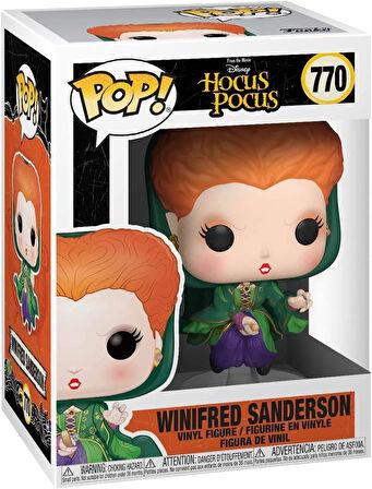 Disney: Hocus Pocus - Winifred Sanderson With Magic Spell Funko Pop! Vinil Figür (Uyumlu Pop Box Kor