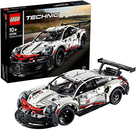 Lego Technic Porsche 911 Rsr 42096 Yapım Kiti (1580 Parça)