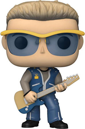 Pop Rocks: U2, Zootv - Adam Funko Vinil Figür (Uyumlu Kutu Koruyucu Kılıf Ile Bağlanmıştır), Çok Ren