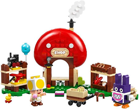 Lego Super Mario Nabbit Toad’Un Dükkanında Ek Macera Seti 71429-8 Yaş Ve Üzeri Super Mario Hayranlar